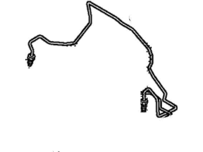 Honda 46376-TK8-A01 Pipe W, Brake