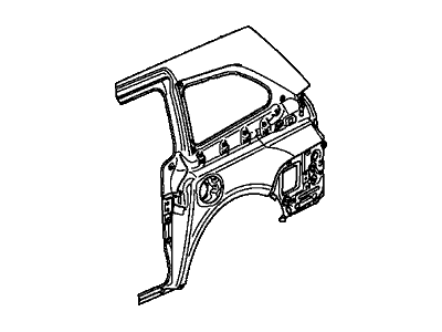 Honda 04646-TK8-A40ZZ Panel Set, L. (DOT)