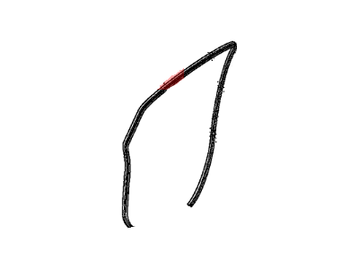 Honda 72355-TK8-A01 Seal, L. FR. Door Opening