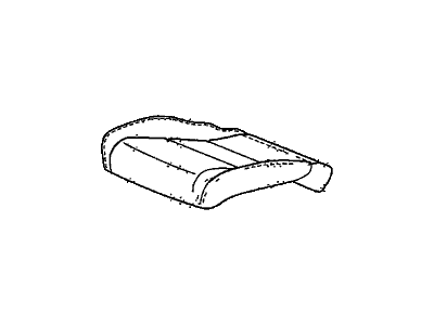 Honda 81131-TK8-A43ZA Cover, Right Front Seat Cushion Trim (Warm Gray) (Leather)