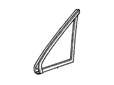 Honda 73491-SE5-A10 Seal, L. RR. Door Quarter