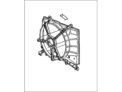 Honda 19015-PH4-673 Shroud (Po) (Denso)