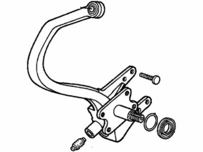 Honda 52111-SE0-010 Knuckle, Right Rear (Drum)