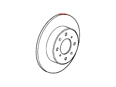 Honda 45251-SE0-010 Disk, Front Brake