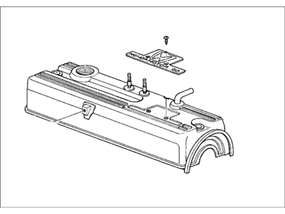 Honda 12300-PH2-000 Cover Assy., Cylinder Head