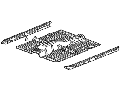 Honda 65100-SG7-A70ZZ Floor, FR.