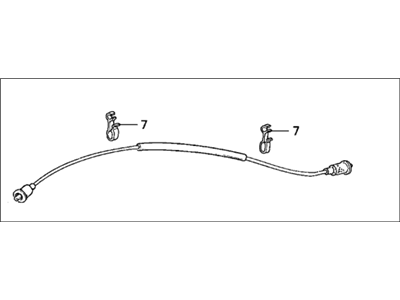 Honda 32723-PJ0-661 Wire, Ignition Center