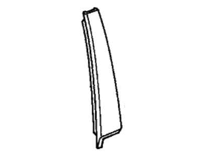 Honda 72470-SE0-A02 Garnish, L. Door Sash