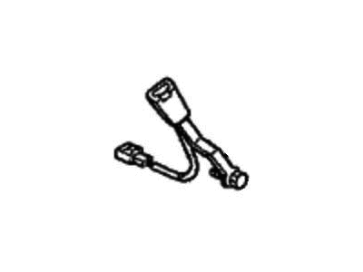 Honda 04816-SE0-305ZD Buckle Set, L. FR. *NH167L* (Takata) (GRAPHITE BLACK)