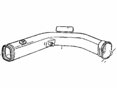 Honda 17242-PJ6-660 Tube A, Air Inlet