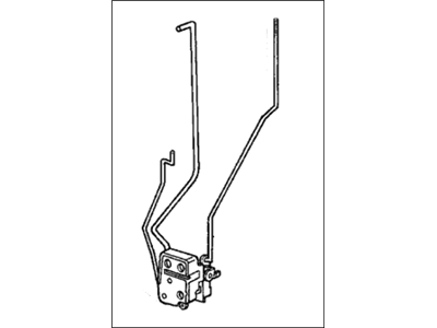 Honda 72150-SE3-A02 Lock Assembly, Left Front Door