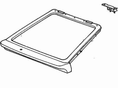 Honda 68100-SE0-010ZZ Tailgate Assy.