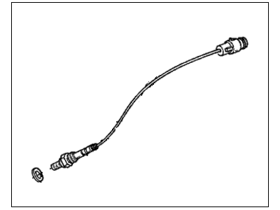 Acura 36532-PL2-013 Sensor, Rear Oxygen (Green Connector)