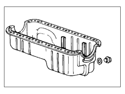 Honda 11200-PH1-030 Pan, Oil