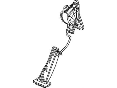 Honda 17800-SNB-G71 Pedal Assy., Accelerator