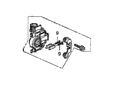 Honda 31150-RNE-A01 Regulator Set