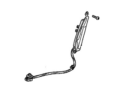 Acura 91502-5R1-003 Cover, Engine Control Module Connector (C)