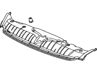 Honda 71125-SNA-A00 Cover, FR. Grille