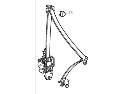 Honda 04818-S82-A01ZC Outer Set, Left Front Seat Belt (Mild Beige)
