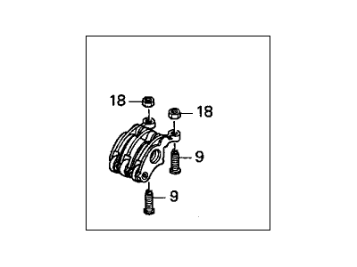 Honda 14620-P8A-A01 Arm Assembly, Intake Rocker
