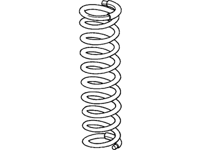 Honda 51407-S84-Y01 Spring, Left Front