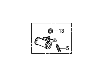 Honda 14620-5A2-A00 Arm Assembly, Exhaust Rock