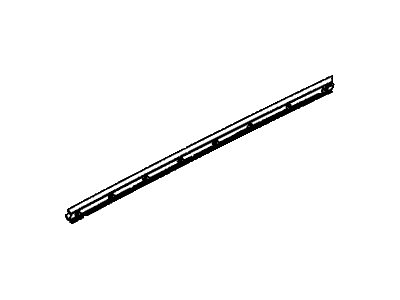 Honda 72375-T2F-A01 Weatherstrip, L FR Door In