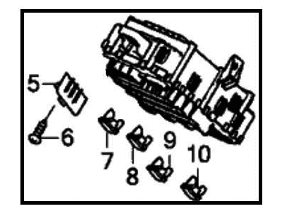 Honda 38200-T2A-A51 Box Assembly, Fuse (Rewritable)