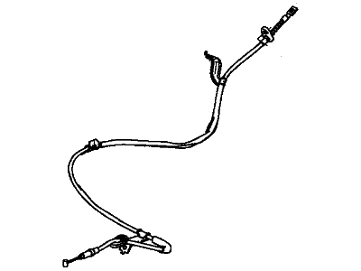 Honda 47510-T2F-A02 Wire, Hand Brake R