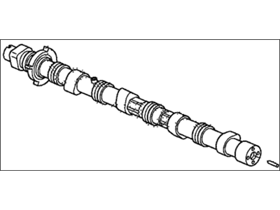 Honda 14120-5A2-A00 Camshaft Complete, Exhaust