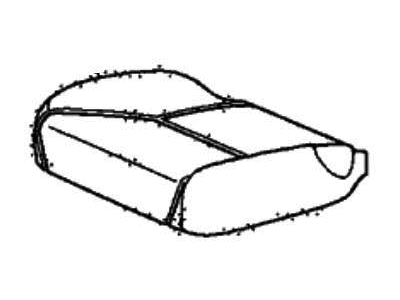 Honda 81137-T2G-A41 Pad Complete Right, Front Cus