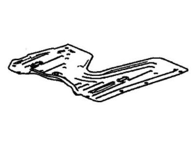 Honda 74112-T2F-A00 Plate, Engine Cover (Lower)