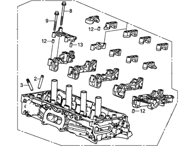 Honda 12100-5A2-A02 Head Assembly, Cylinder