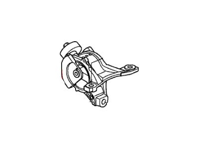 Honda 50850-TK6-912 Rubber, Transmission Mounting