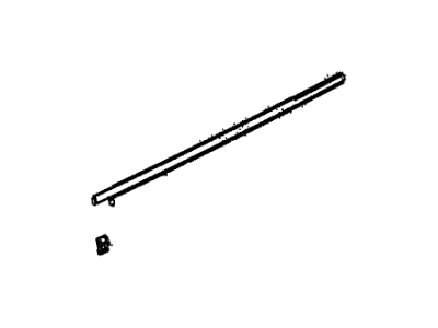 Honda 72950-T2A-A01 Molding Assy, L RR Do