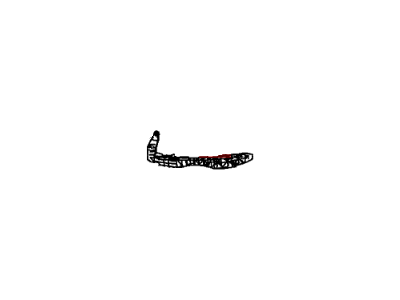 Honda 71190-T2A-A01 Up Beam L, FR Bump