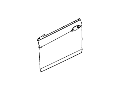 Honda 67111-T2A-A00ZZ Skin, R FR Door