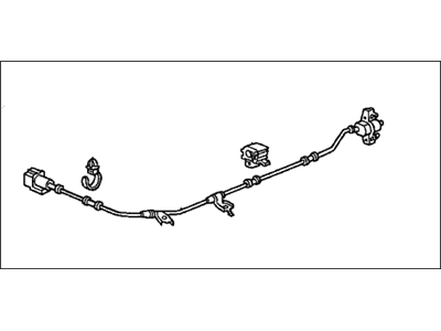 Honda 57475-S10-G01 Sensor Assembly, Left Rear