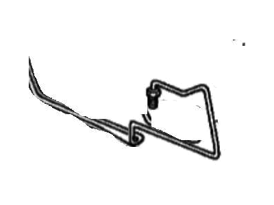 Honda 46374-S10-A60 Pipe U, Brake