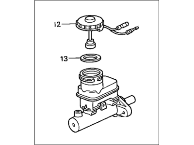 Honda 46100-S10-033 Master Cylinder