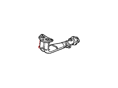 Honda 18210-S10-A02 Pipe A, Exhuast