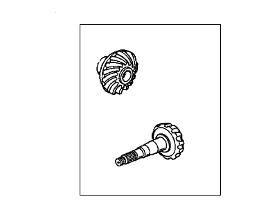 Honda 29210-PBX-000 Gear Set, Transfer Hypoid