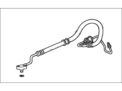 Acura 91592-SL0-A51 Clamp, Fuel Tube