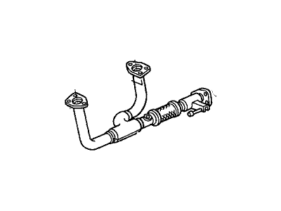 Honda 18210-S0X-A11 Pipe A, Exhuast