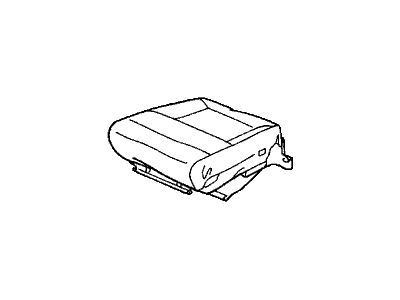 Honda 81131-S0X-A02ZA Cover, Right Front Seat Cushion Trim (Light Quartz Gray)