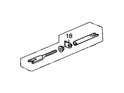 Honda 43367-S0X-003 Adjuster Assy., R. RR. Brake