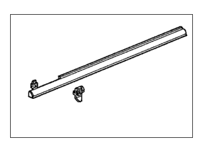 Honda 72410-S0X-A01 Molding Assy., R. FR. Door