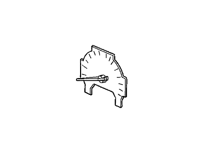 Honda 78120-S0X-A31 Speedometer Assembly