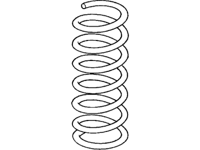 Honda 52441-S0X-A33 Spring, Rear (8.80) (Meritor)