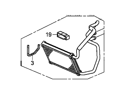 Acura 79115-TL0-G01 Core Sub-Assembly, Heater